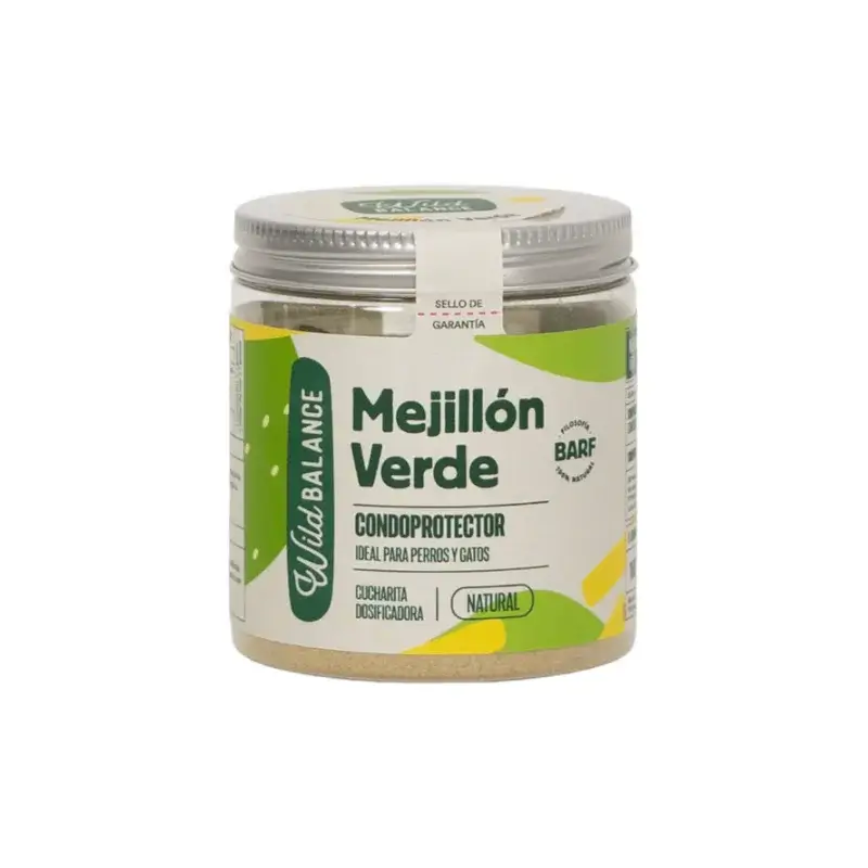 Wild Balance - Suplemento Natural de Mexilhões Verdes para Cães e Gatos 100 g