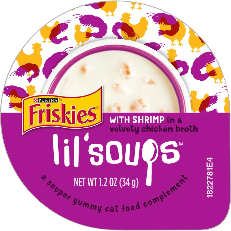Purina Friskies Wet Cat Food Complement Lil' Soups
