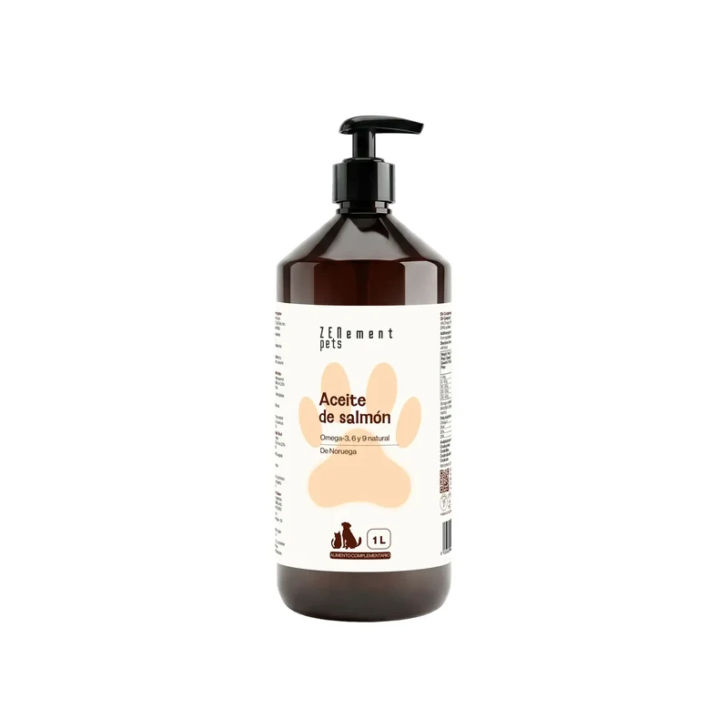 Zenement Óleo de Salmão para Cães e Gatos, 1000 ml