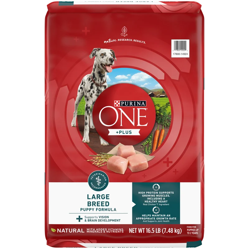 Natural High Protein Large Breed Formula Dry Puppy Food 16.5 lb.