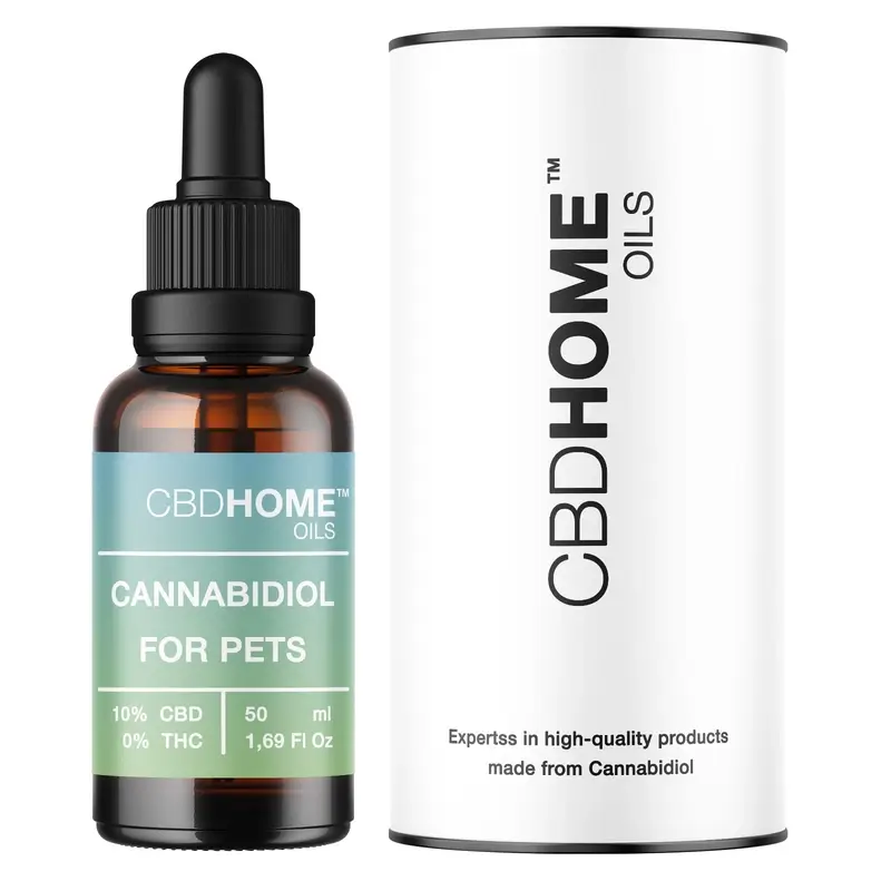 CBD HOME Óleo de CBD 10% para animais de estimação, 50 ml