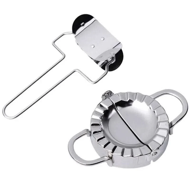 Set de acero inoxidable para hacer mini empanadas