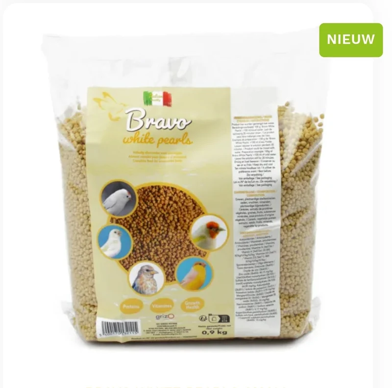 Bravo Perlas Blancas 450 gramos (perle morbid white)