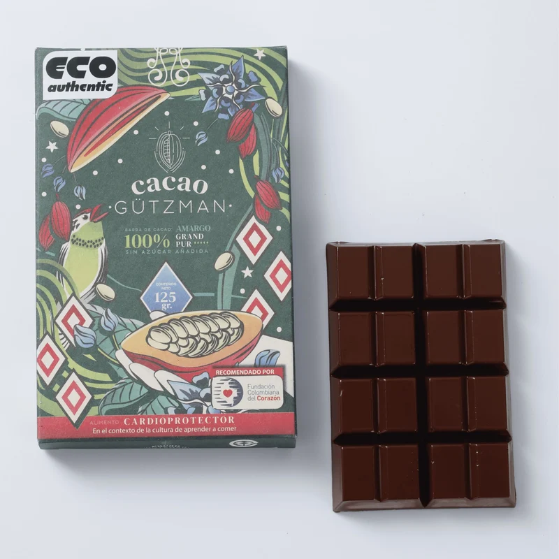 Cacao Gutzman 100% Barra De Cacao