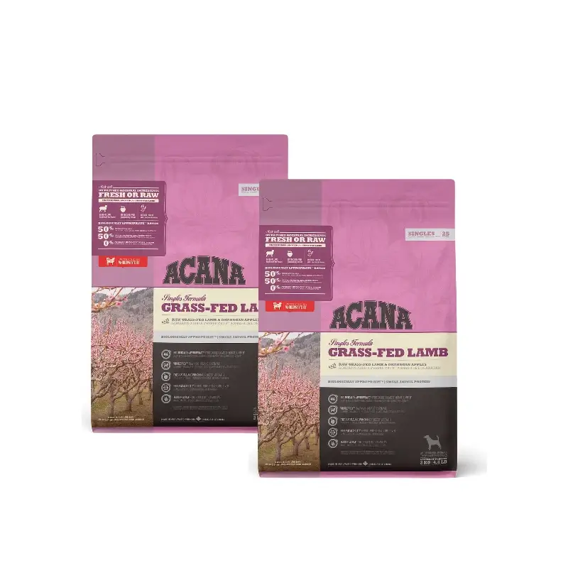 Acana Adult Singles Grass-Fed 2 kg dog food, pack of 2