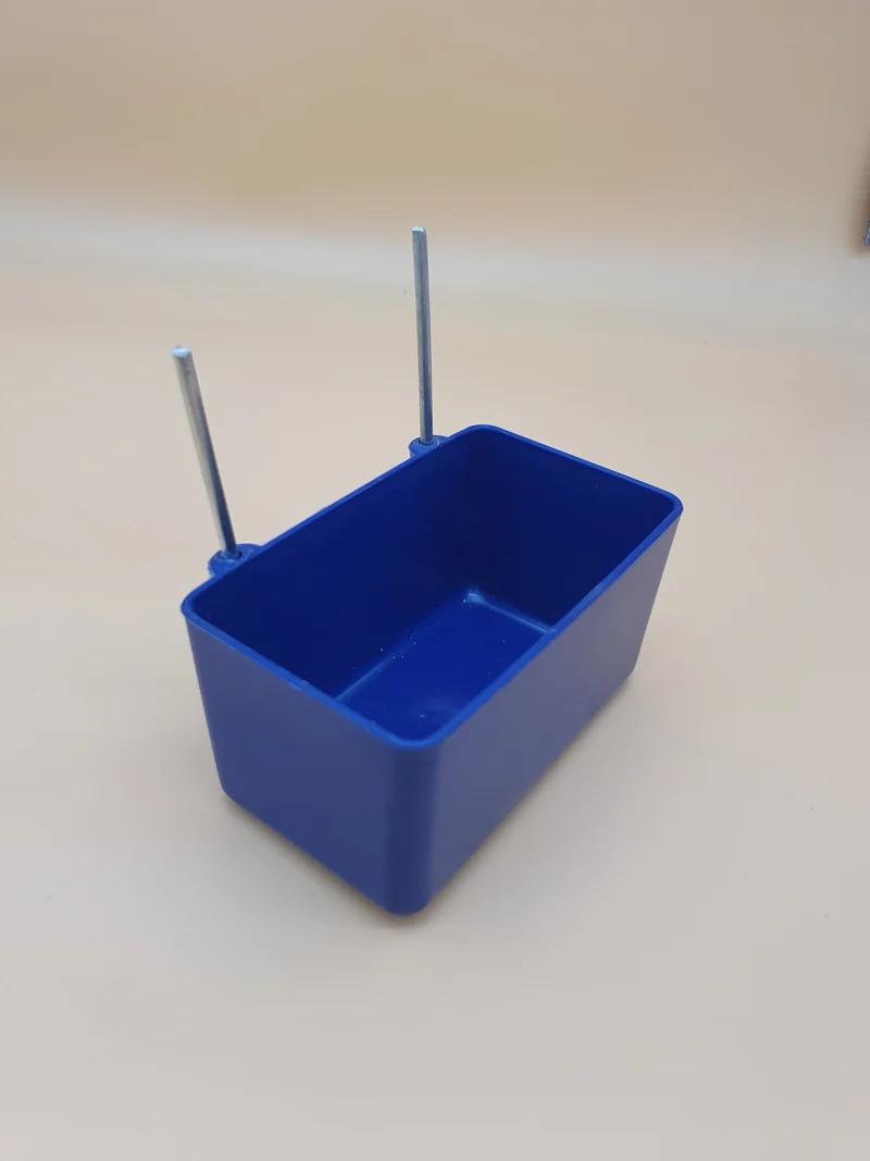 Olla de plástico para comer de varios colores