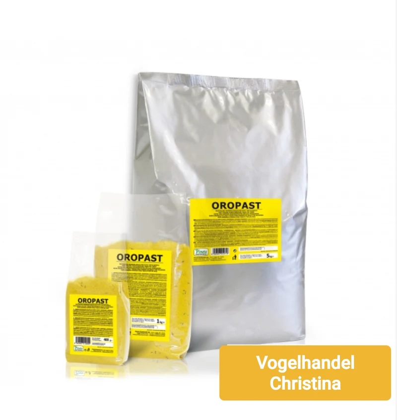 Oropast 2.5kg ( Pasta de Huevo Amarilla Clásica ) - Pineta Zootecnici