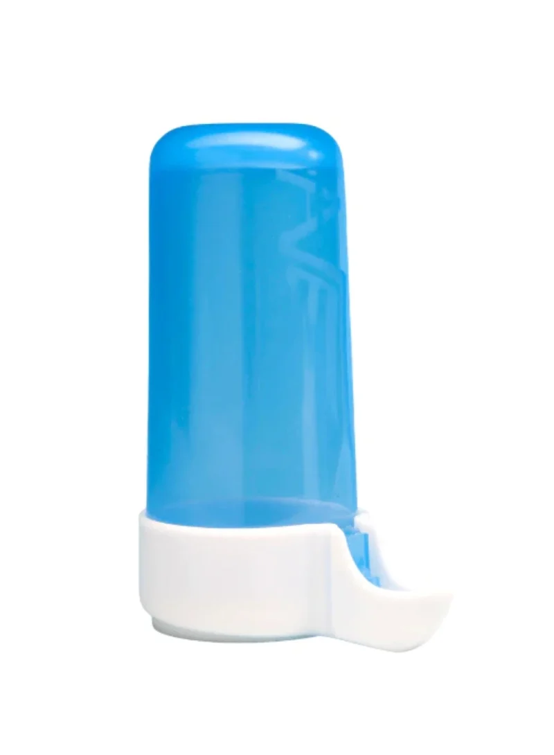 Bebedero ( azul ) sistema antidesperdicio 170ml - Av. Moldes