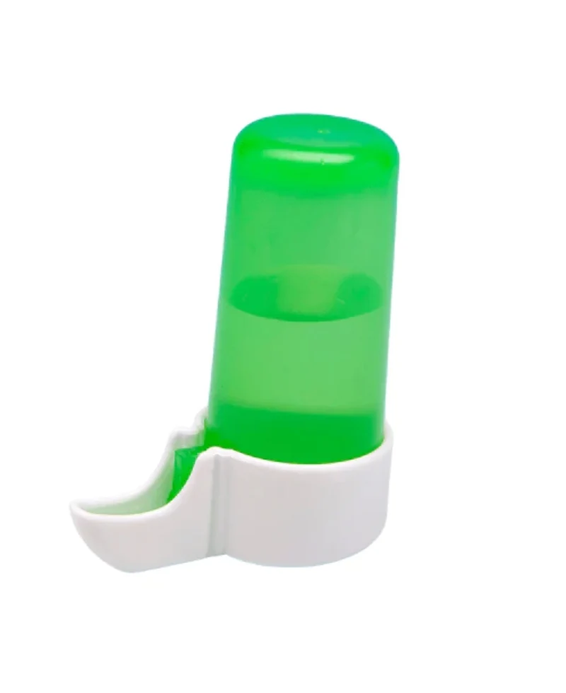 Bebedero ( verde ) sistema antidesperdicio 80ml - Av. Moldes
