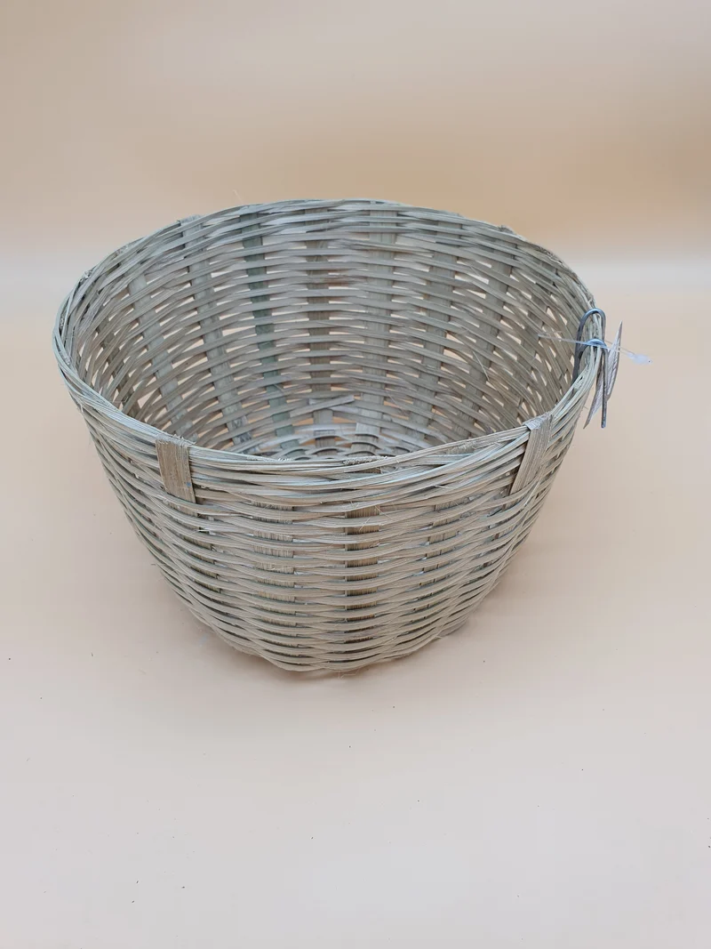 Cesta nido de mimbre