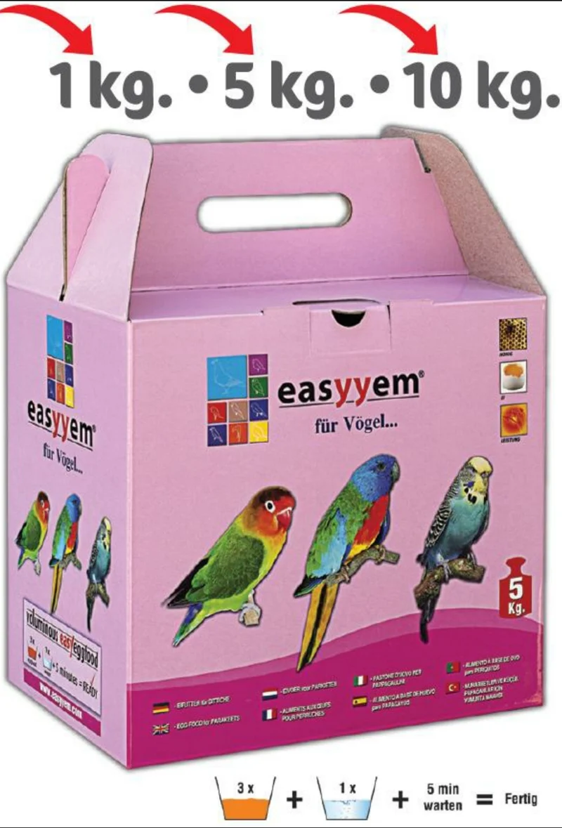 Alimento Easyyem para periquitos (1 kg)