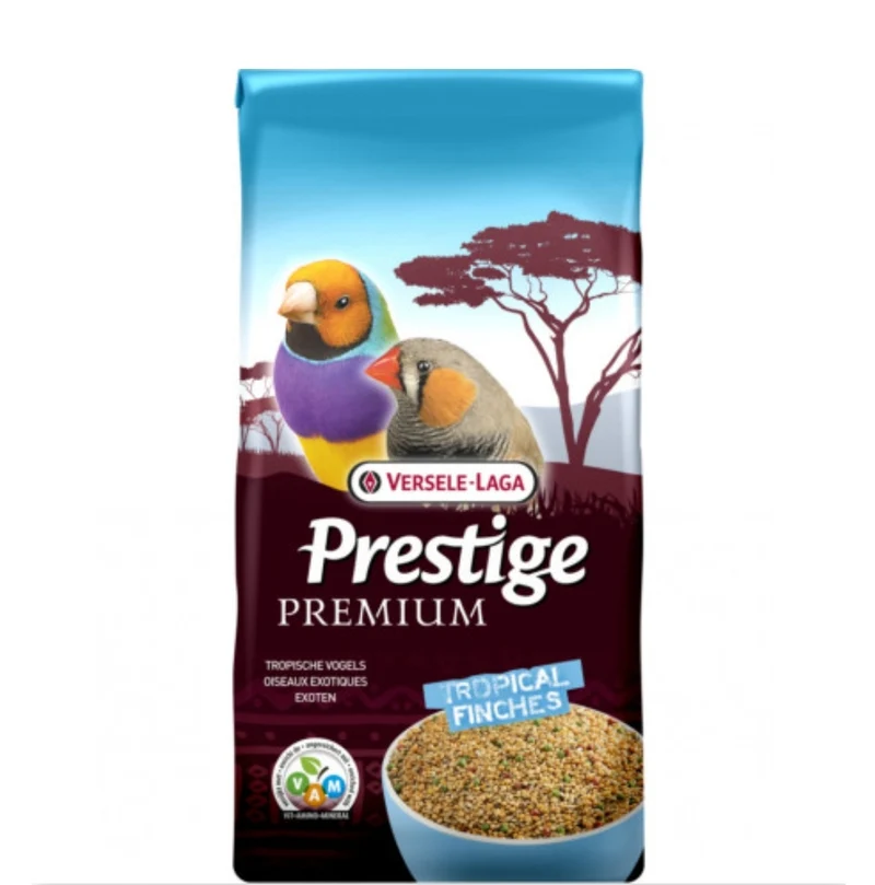 Pájaros tropicales Pinzones australianos 20 kg - Con gránulos VAM - Versele Laga Prestige