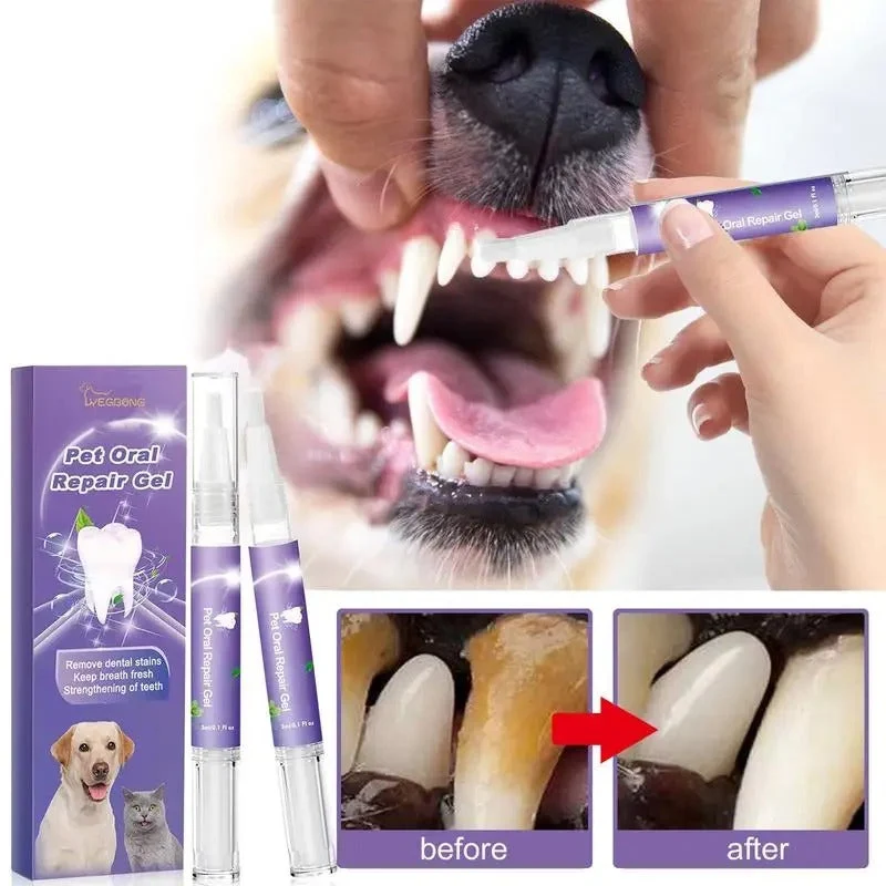 Effective Gel Pen for Pet Oral Hygiene