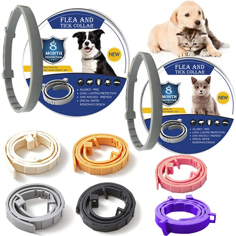 Advanced Protective Collar – Over 8 Months Protection Against Ticks and Fleas