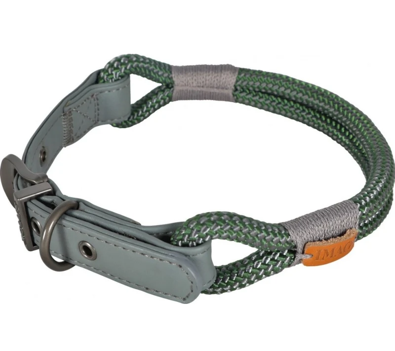 Zolux Collar para Perro Imao Hyde Park Verde Caqui 40cm x 6mm