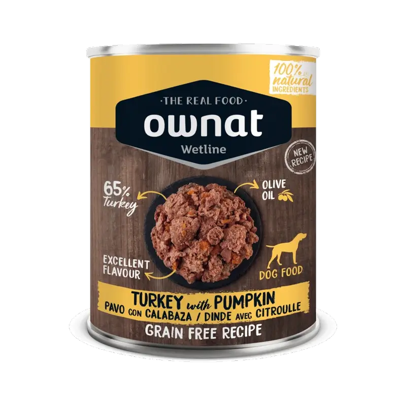 Ownat Wetline Canine Peru com Abóbora 12X395Gr