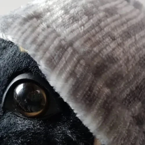 Saco Perro Buzo Chaleco Piel De Conejo Suave Con Capota