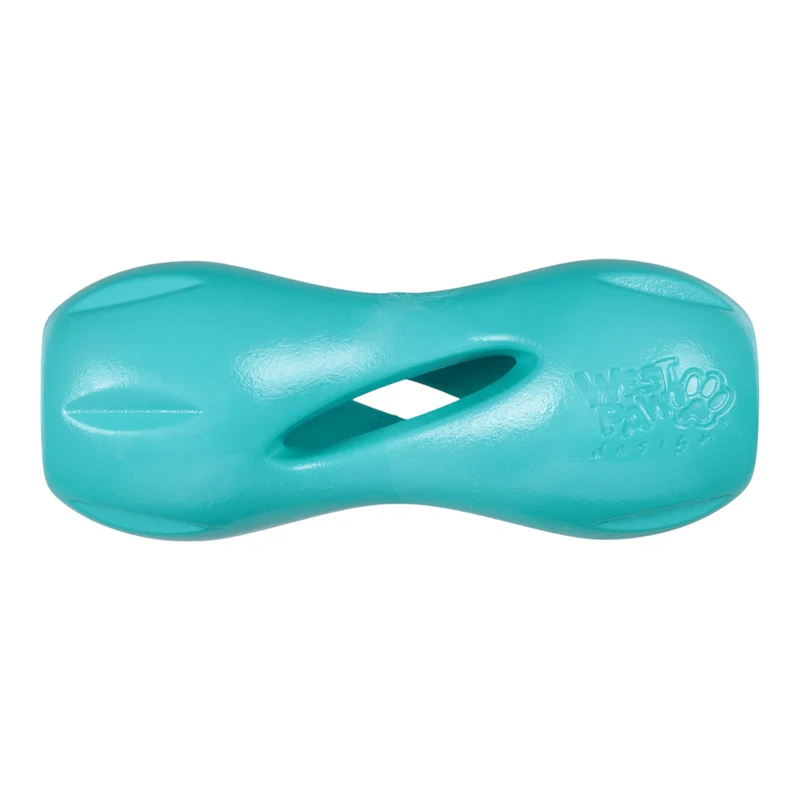 QWIZL de West Paw® color Verde Azulado (Teal) Edición Limitada – Juguete Dispensador de Premios para Perros