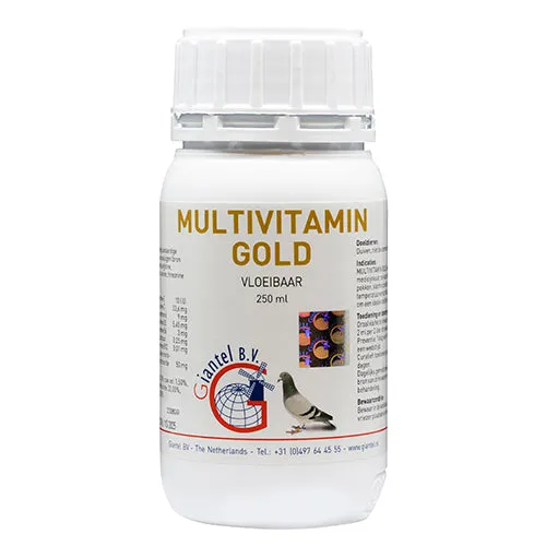 Multivitamínico Gold 250ml (extra concentrado) Giantel