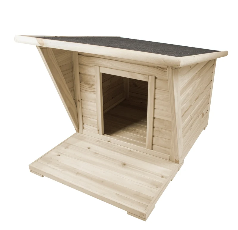 Duvo+ Woodland Caseta Bungalow Pinus Color Madera (110x85x75cm)