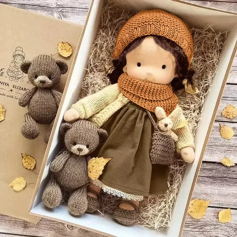Realistic Cuddly Doll – Soft Plush Toy for Children