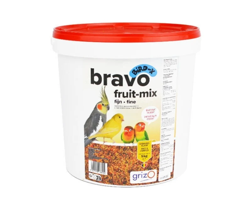 Mezcla de Frutas Bravo Fino 5kg - Bird-X Grizo