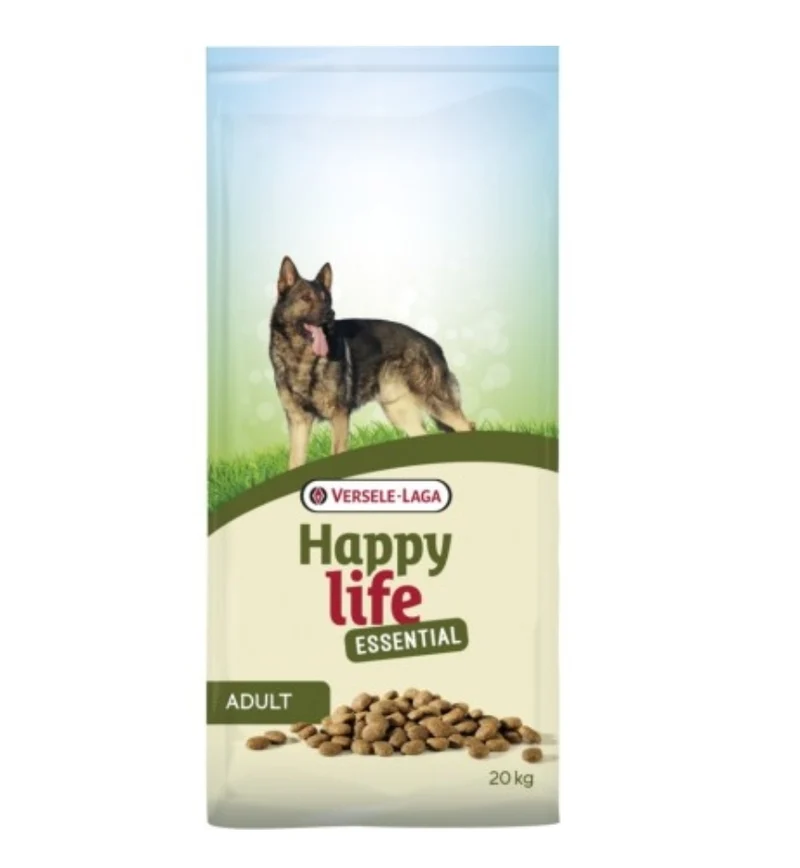 Happy Life Essential 20kg - Alimento Seco Básico Para Perros Adultos