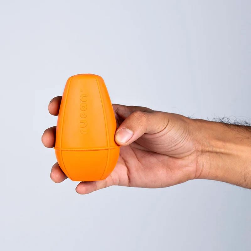 RUCAN | Conic Mediano Naranja | Juguete Rellenable