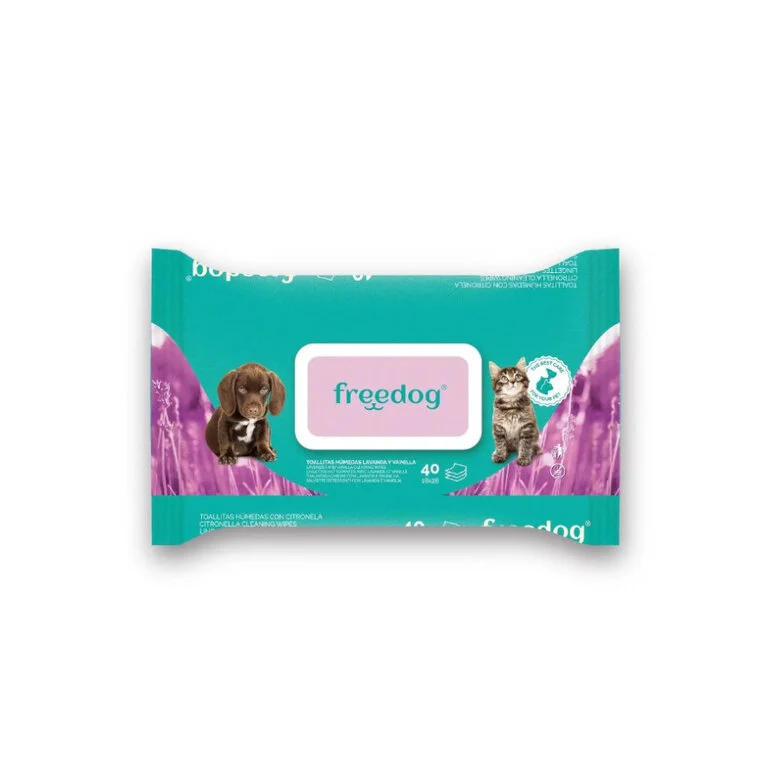 Toallitas Freedog Lavanda - Tamaño grande