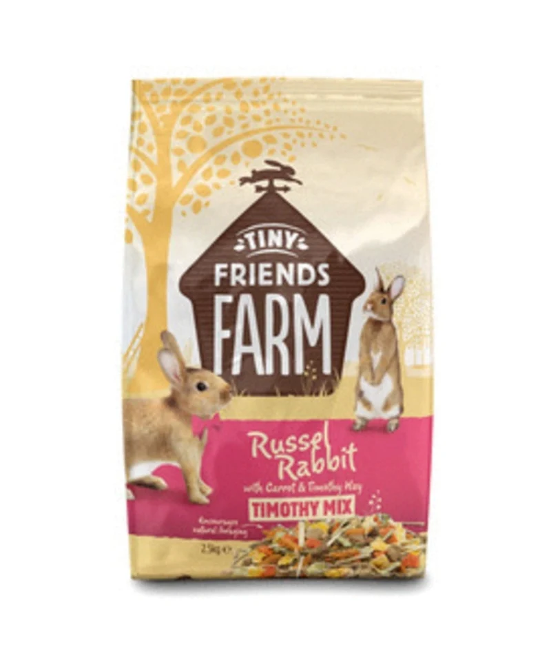 Supreme Russel Rabbit Timothy Mix - Comida para conejos - 5 kg
