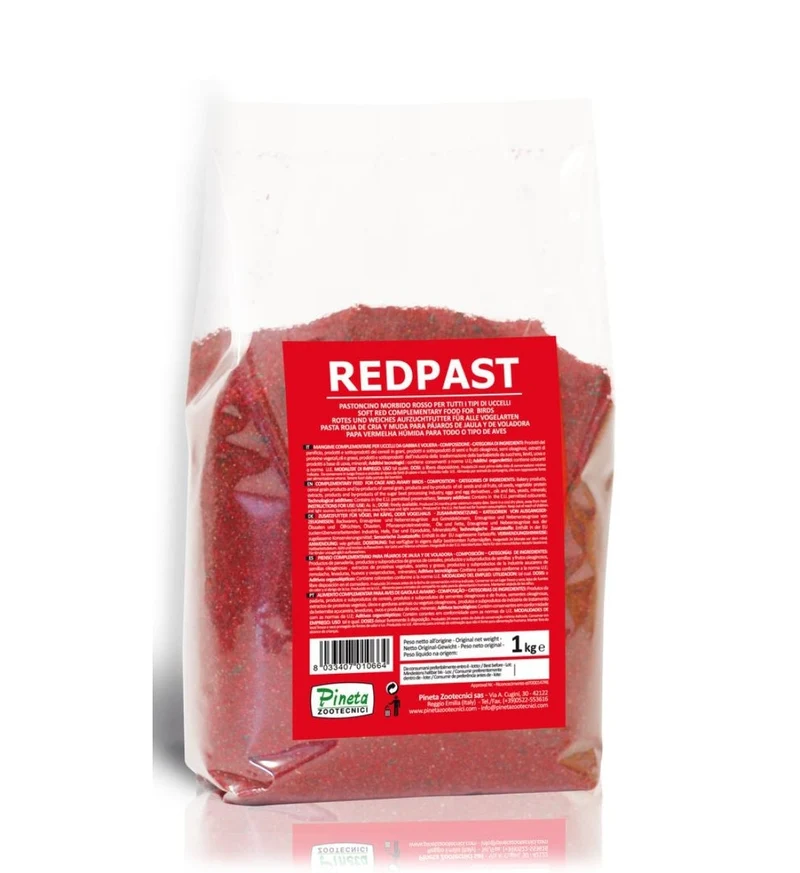 Pasta de Huevo Suelta Redpast (+ Betacaroteno, Cantaxantina) 400 gr