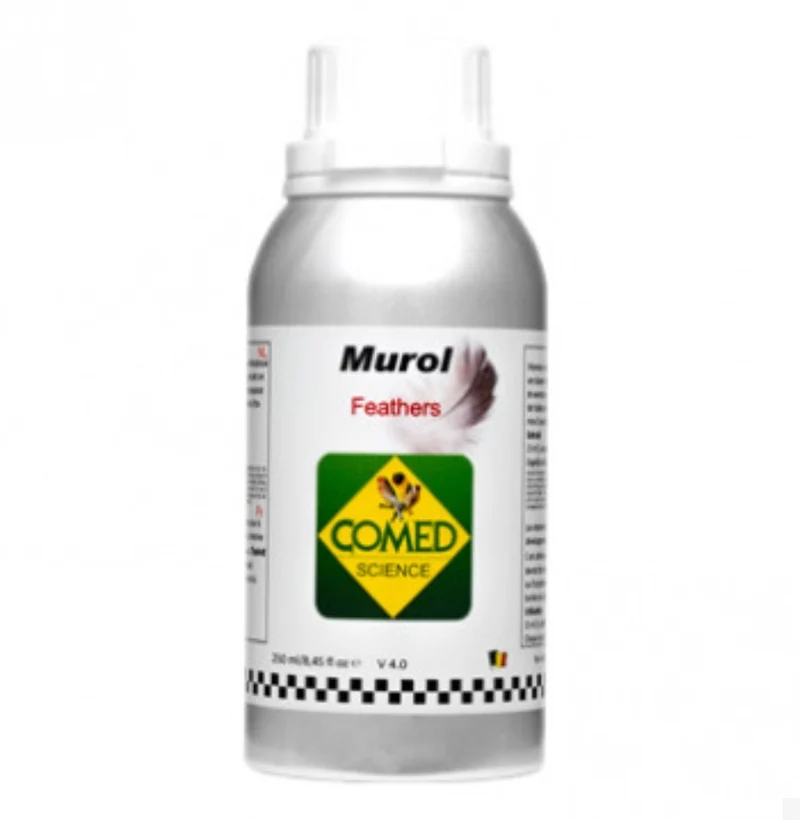Murol, Aceite muda, 250 ml (garantiza una muda perfecta). Para pájaros - Comed