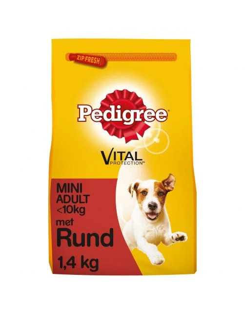 Pedigree Adult Mini Menu - Comida para Perros - Ternera 1.4 kg
