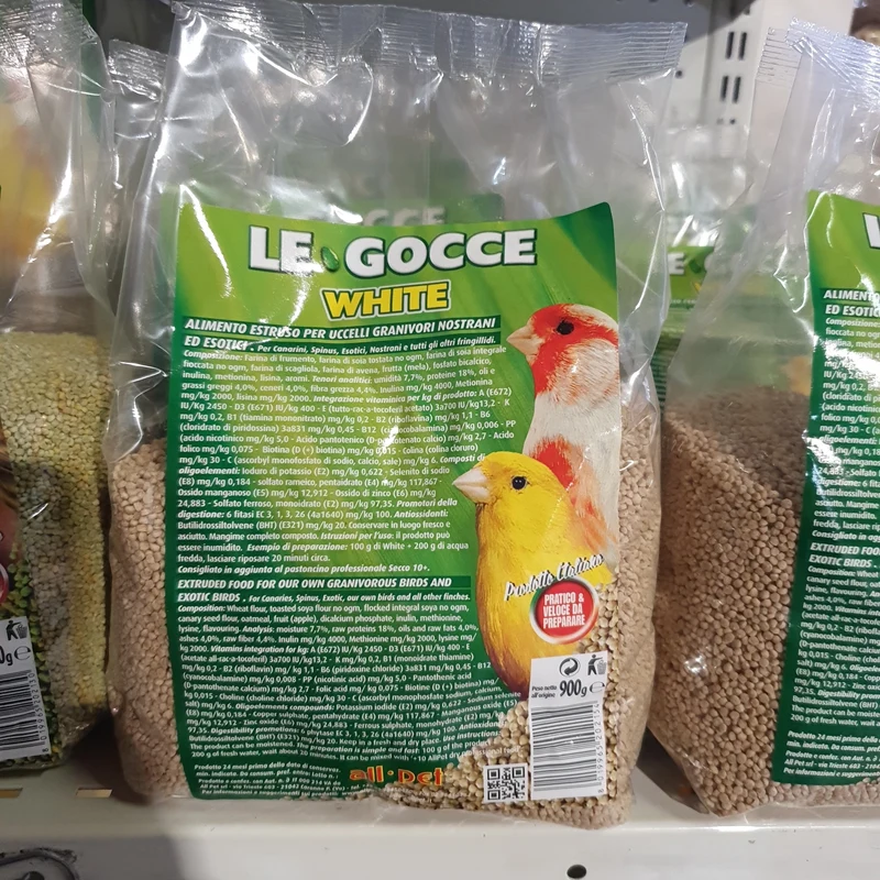 Le Gocce White 450 gramos (sustituto de semillas) - All Pet