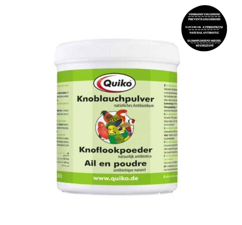 Ajo en Polvo (Antibiótico Natural) - 400g - Quiko