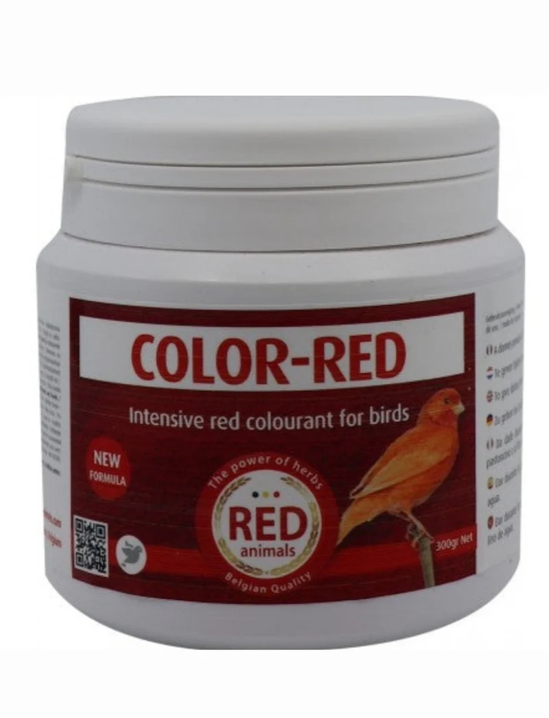 Color-Rojo 300 Gramos (colorante rojo y con colina para el hígado) Animales Rojos