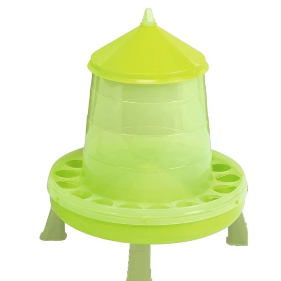 Silo de pienso verde + patas 8kg
