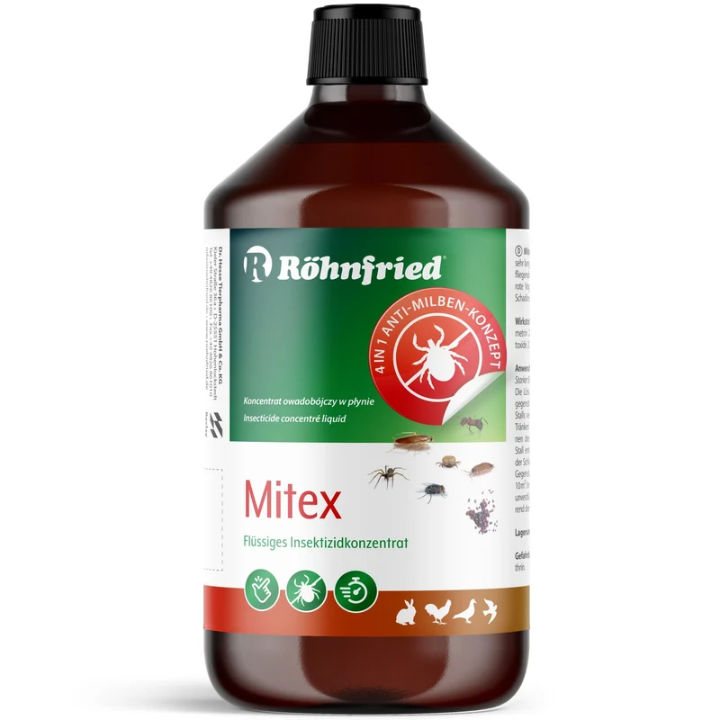 Mitex 500ml (Desinfectante muy eficaz para conejera y aviario)