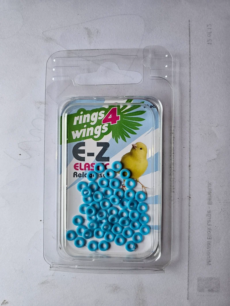 Kit Reload Anillas Elásticas EZ Azul (50uds) Ø 3 mm
