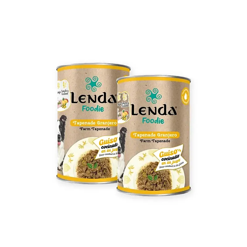 Lenda Foodie Tapena Farmer’s Dog, Pack of 2 x 12 x 400 g