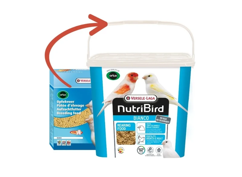 Alimento de cría Nutribird Bianco 4 kg (alimento de cría Orlux bianco)
