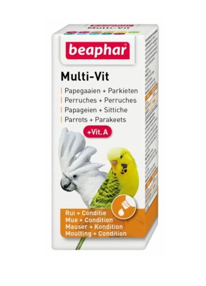 Multi-Vit Loro Periquitos 20ml - Beaphar