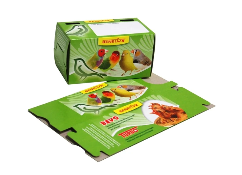 Caja de transporte para pájaros pequeños