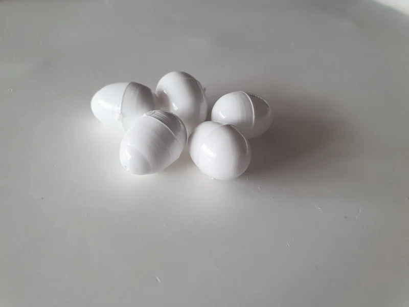 Huevos artificiales pájaros tropicales