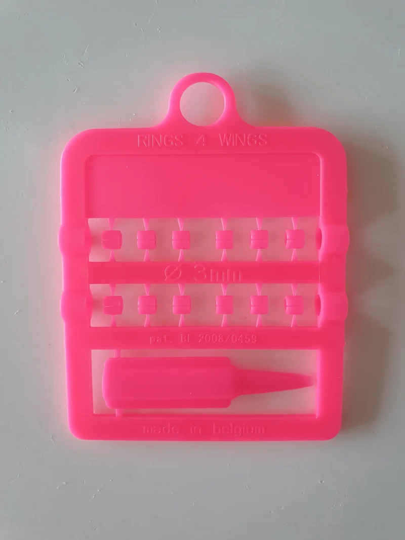 Anillas divididas EZ Birds (Ø 3 mm) (12 en tarjeta) 1.º