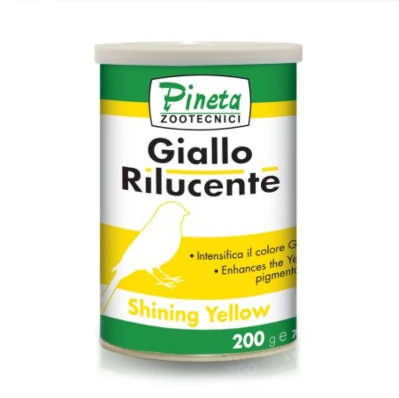 Giallo Rilucente 200 gramos ( Potenciador del color amarillo ) - Pineta Zootecnici