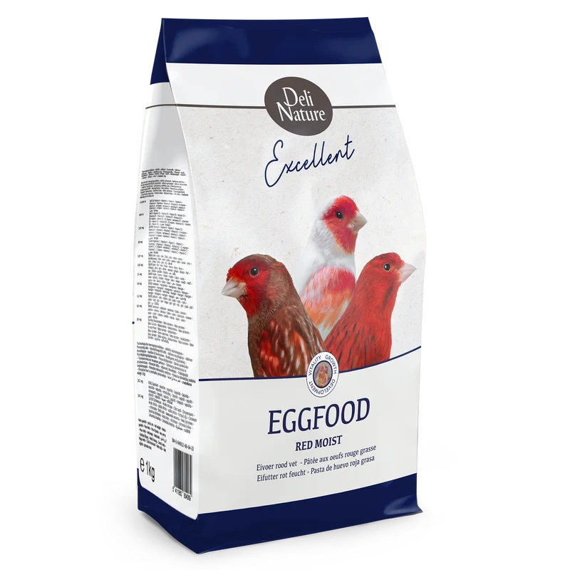 Alimento para huevos de grasa roja 1 kg - Deli Nature