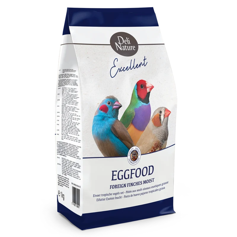 Pasta de Huevo Aves Exoticas 1kg - Deli Nature