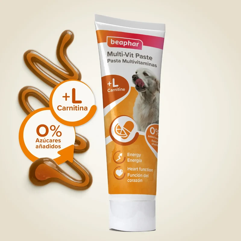 Beaphar Multi Vitamin Paste para Cães, 100 g