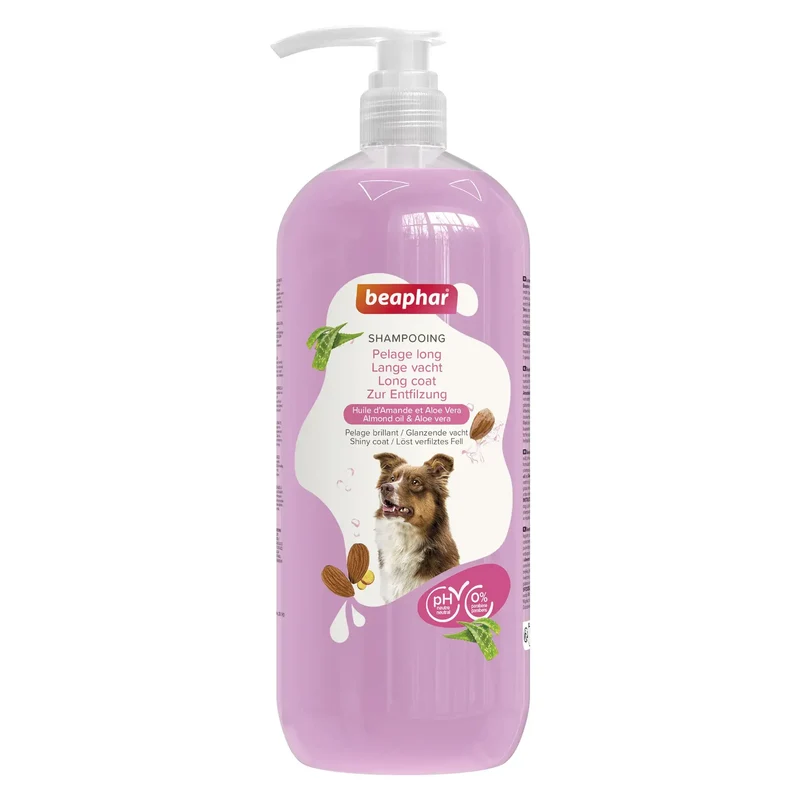 Beaphar Champô para Cães de Pelo Comprido, 1L